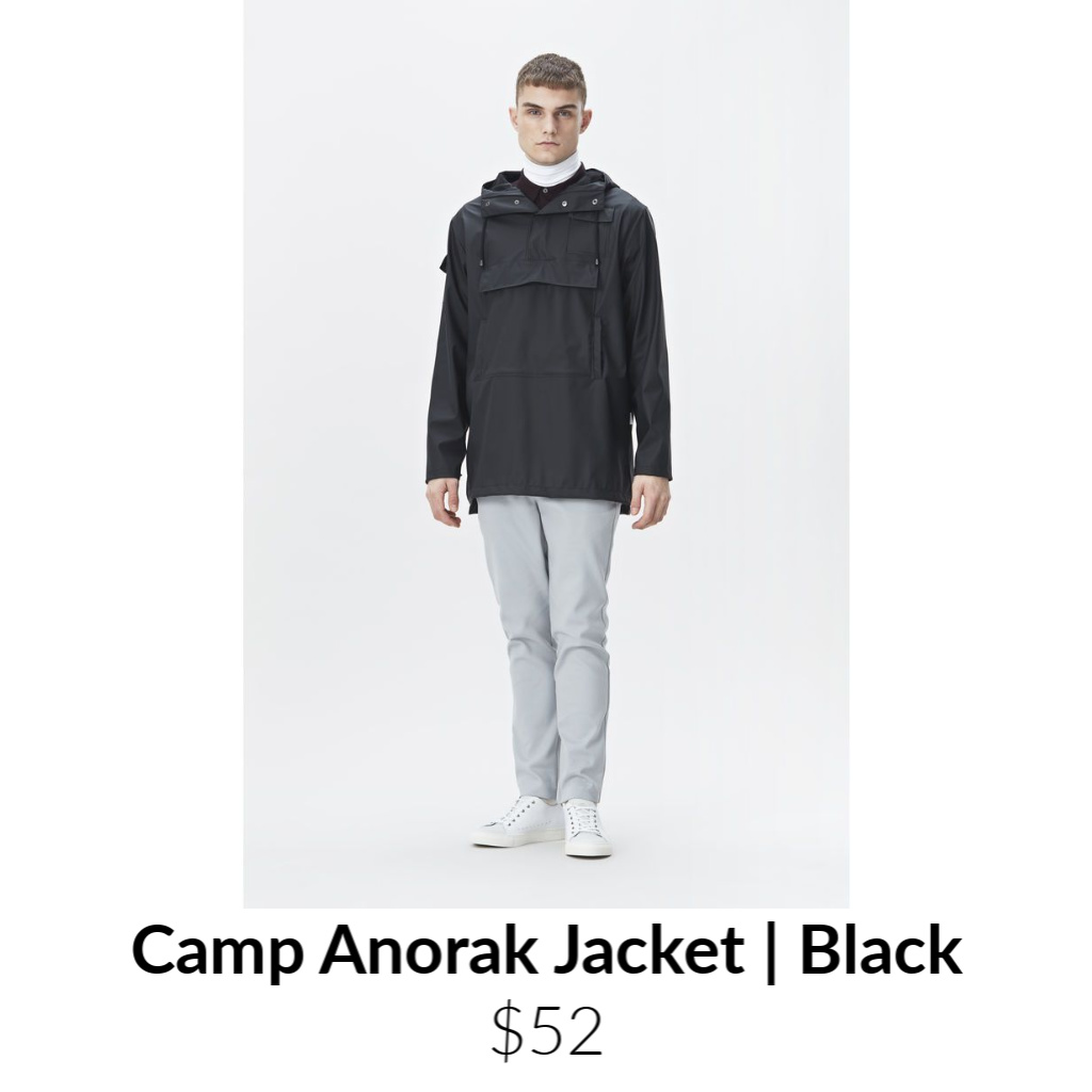 Rains Camp Anorak Jacket