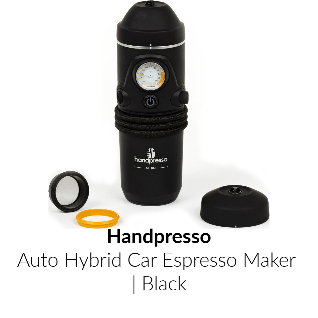 Handpresso Auto Hybrid Car Espresso Maker | Black