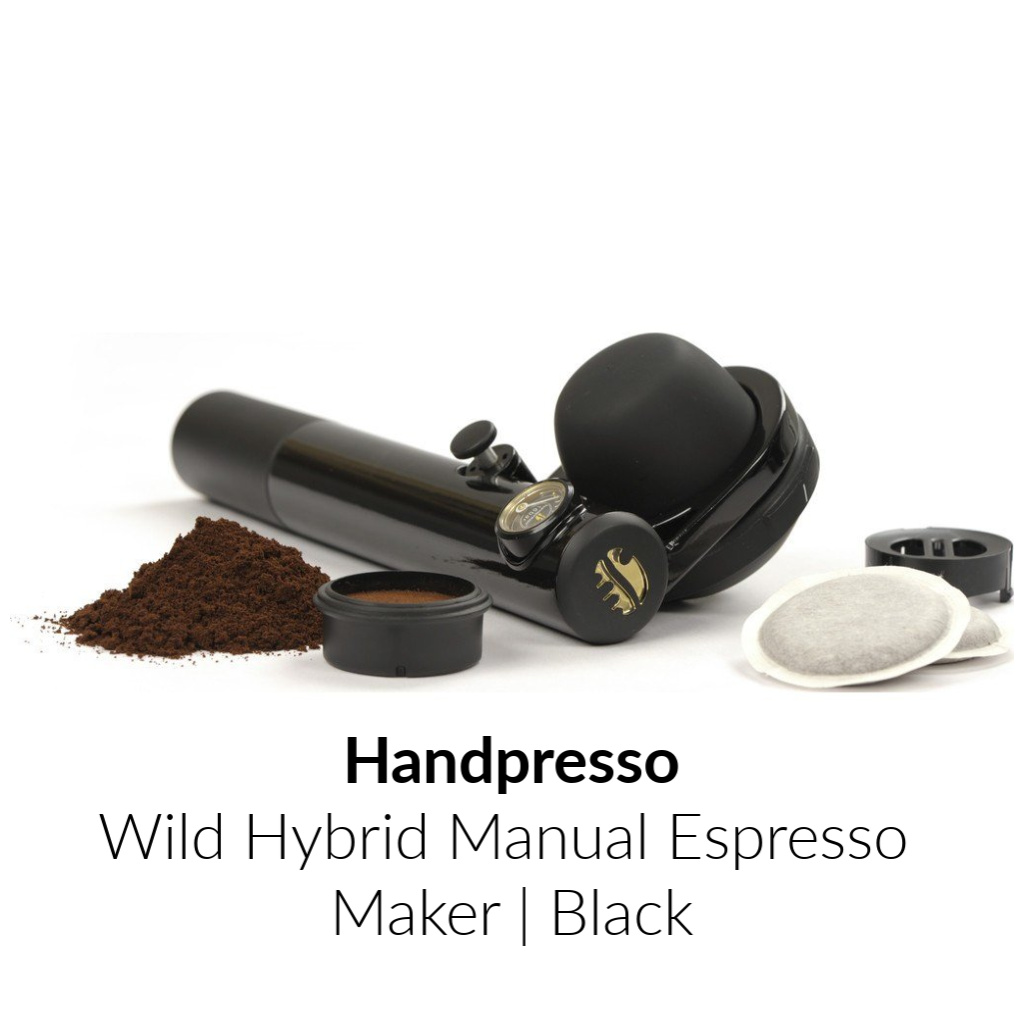 Handpresso Wild Hybrid Manuel Espresso Maker | Black