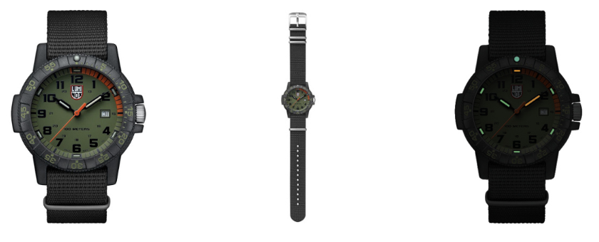 Luminox Leather-back Sea Turtle Giant 0337Watch Grid