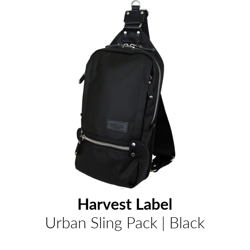 Harvest Label Urban Sling Pack | Black