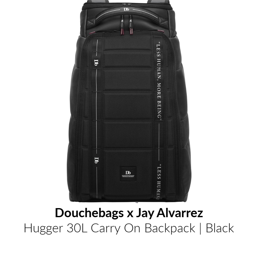 Douchebags x Jay Alvarrez Hugger 30L Carry On Backpack